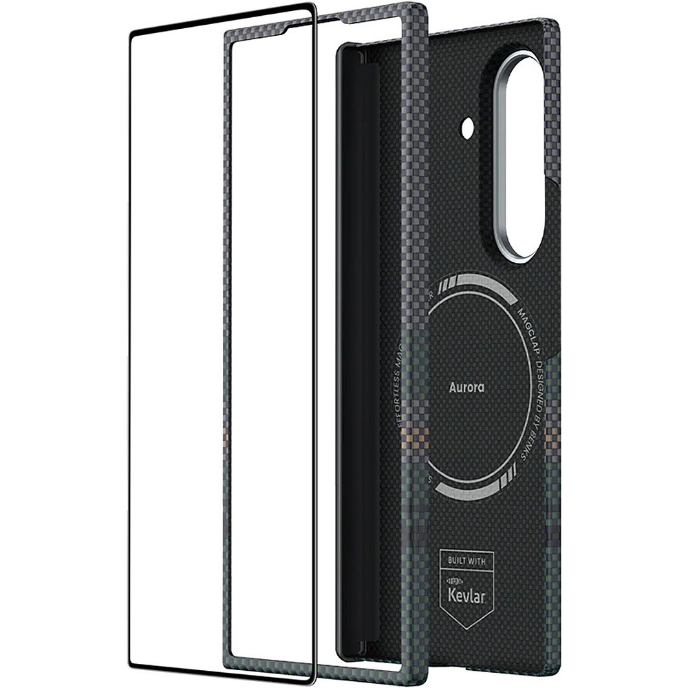 Benks Combo Armor Air Aurora Axis Kevlar for Samsung Galaxy Z Fold 7 - set of back case + front cover + corning glass