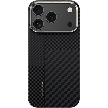 Benks Montage Magnetic Armor Air Kevlar Case Metal Frame 600D+1500D for iPhone 17 Pro black